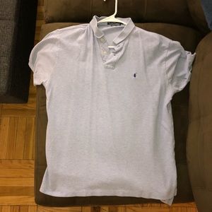 Blue Ralph Lauren Collard Shirt